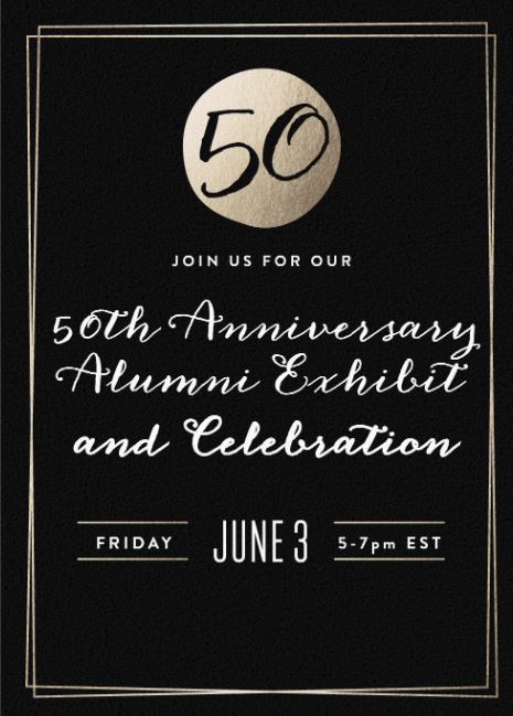 Alumni Exhibit Invite