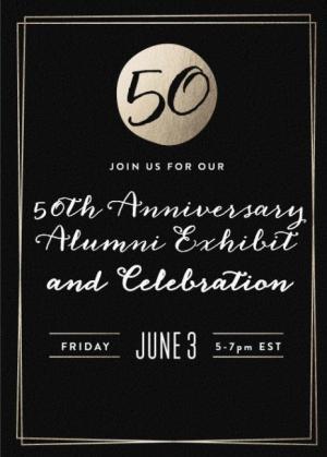 Alumni Exhibit Invite
